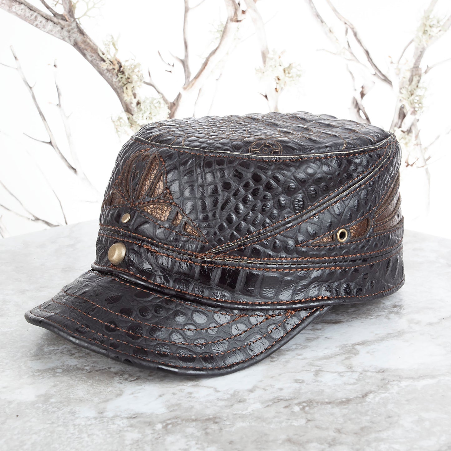 Zenith Flat Cap | Newsie Hat | Flat Cap | Made To Order - Astral Chrysalis Designs