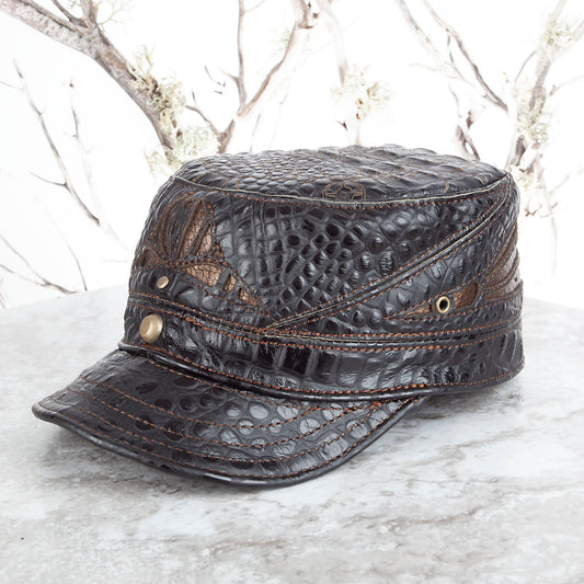 Zenith Flat Cap | Newsie Hat | Flat Cap | Made To Order - Astral Chrysalis Designs