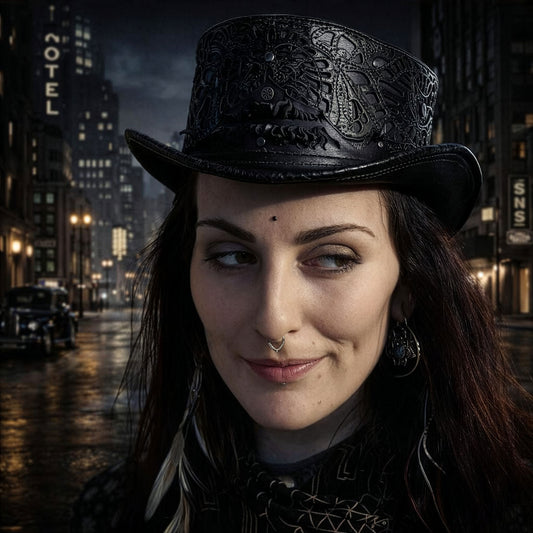 Daunting & Dapper • Short Top Hat • Custom Order