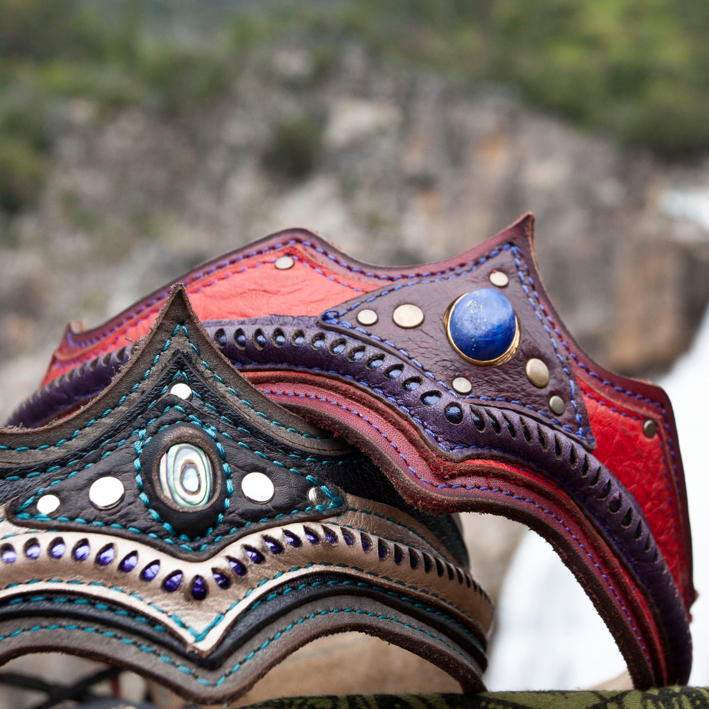 Set of Two Custom Crowns for Kat Gir | OSFA | MADE TO ORDER - Astral Chrysalis Designs