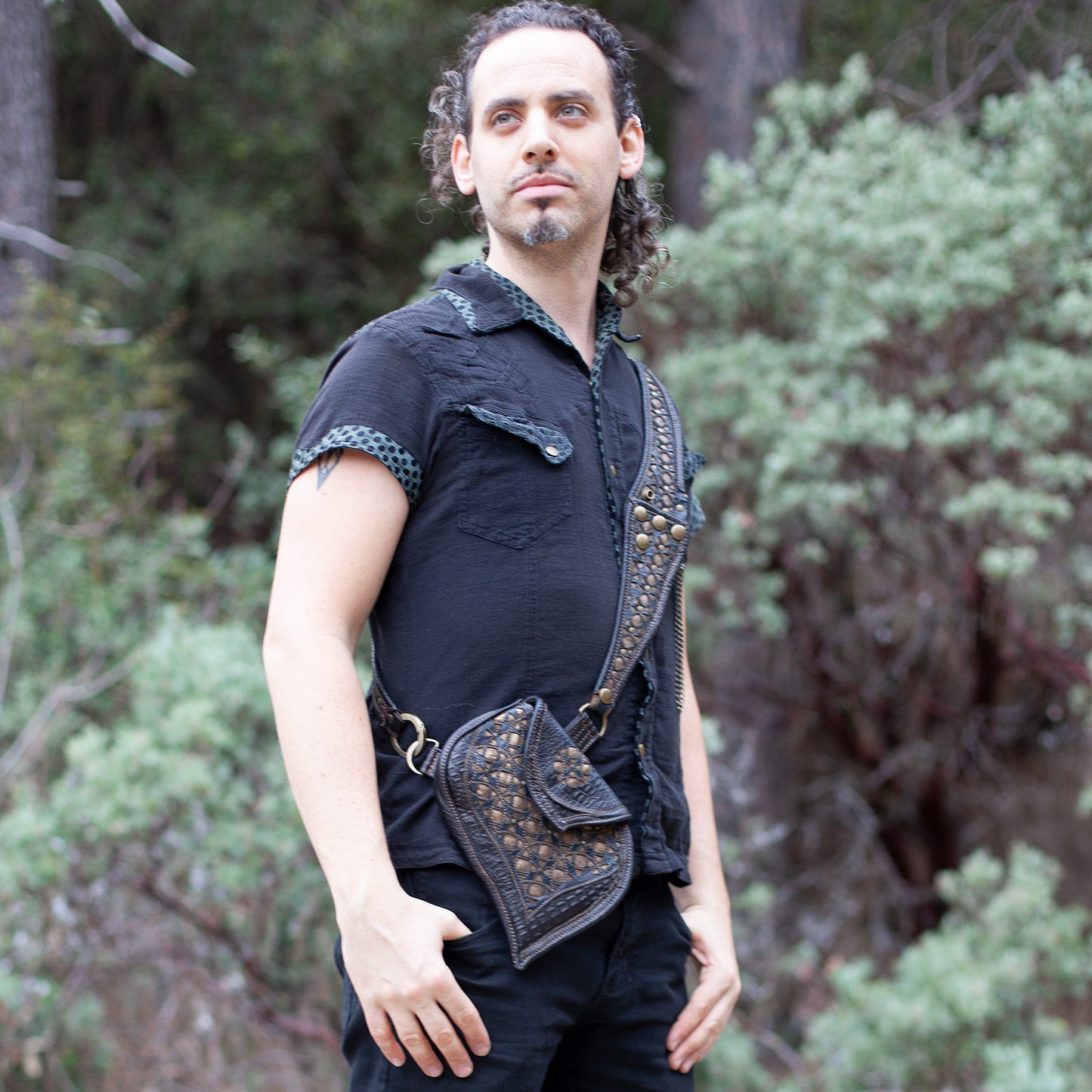 Corvidae Sling Pocket & Wallet | Limited Edition - Astral Chrysalis Designs