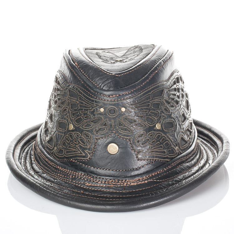 Black Sassafras Fedora | Limited Edition I - Astral Chrysalis Designs
