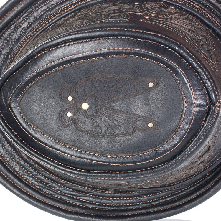 Black Sassafras Fedora | Limited Edition I - Astral Chrysalis Designs