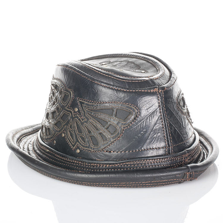 Black Sassafras Fedora | Limited Edition I - Astral Chrysalis Designs