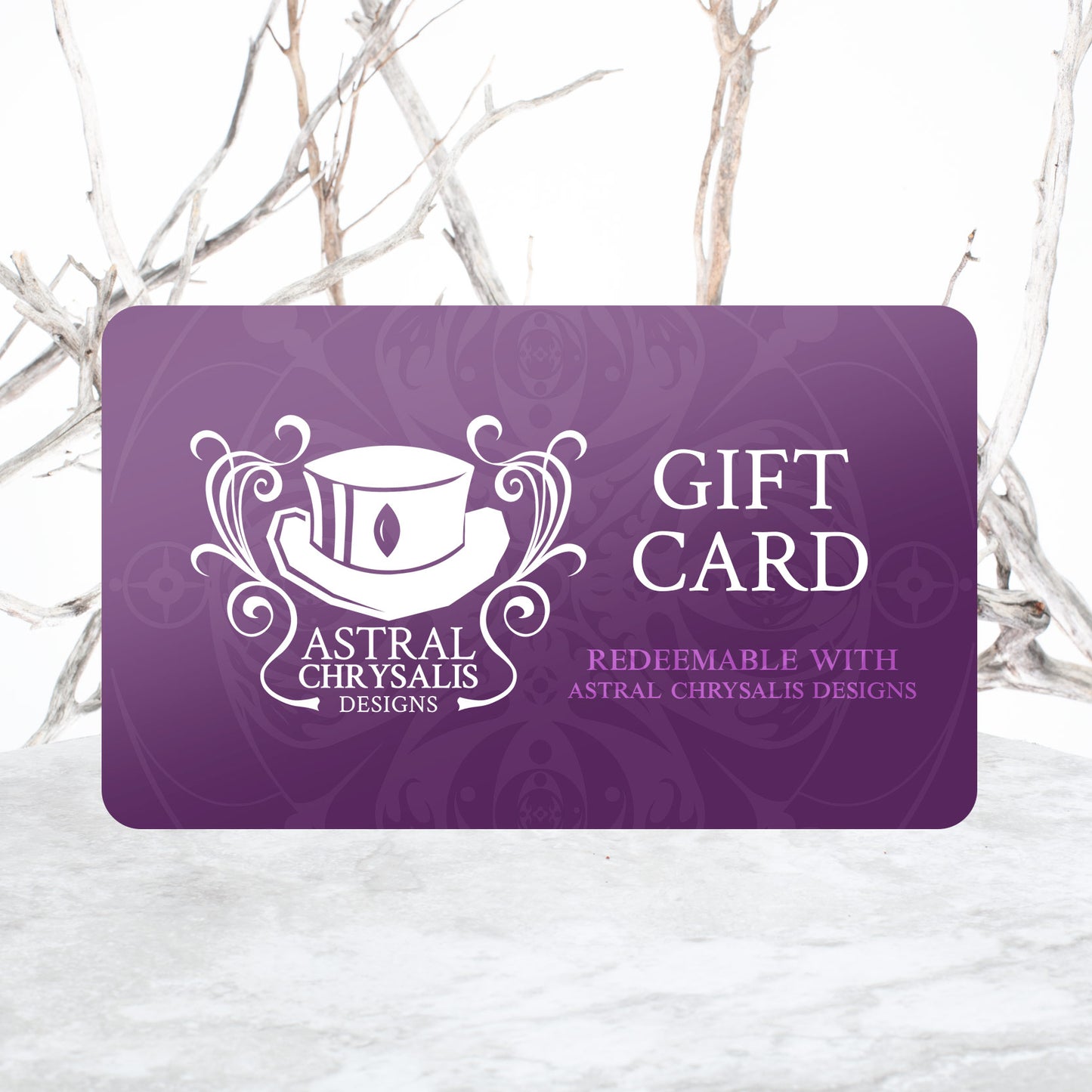 Astral Chrysalis Gift Cards - Astral Chrysalis Designs