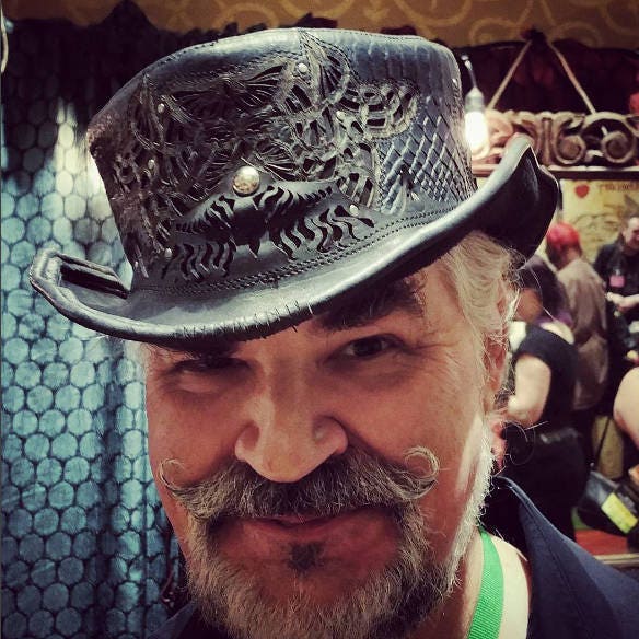 Daunting & Dapper Leather Classic Short Top Hat | Black - Astral Chrysalis Designs