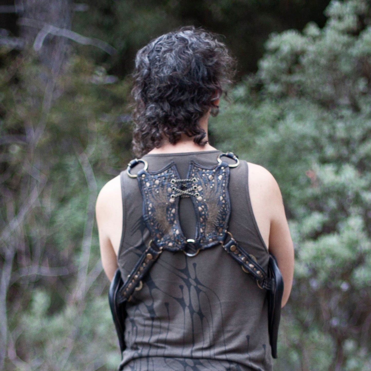 Corvidae Modular Leather Holster - Astral Chrysalis Designs