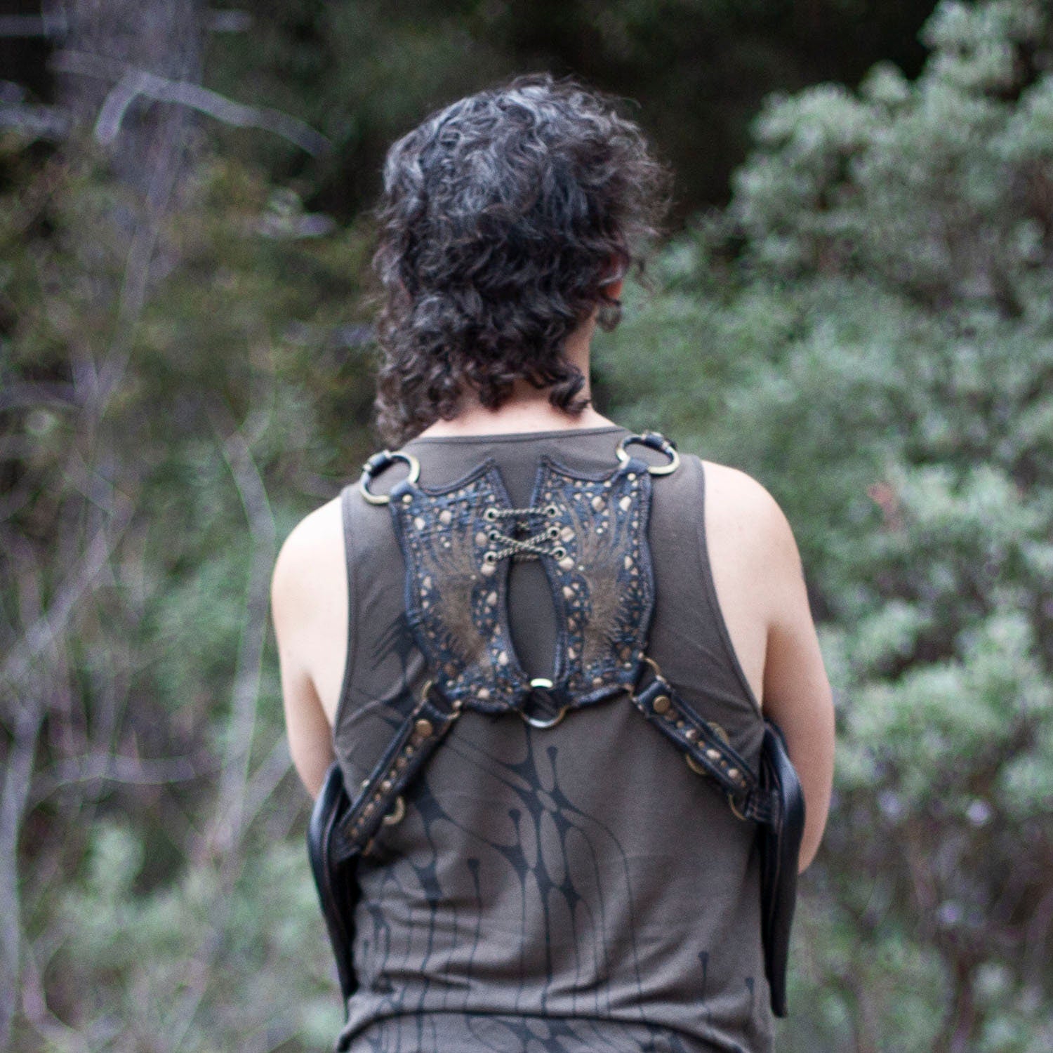 Corvidae Modular Leather Holster - Astral Chrysalis Designs