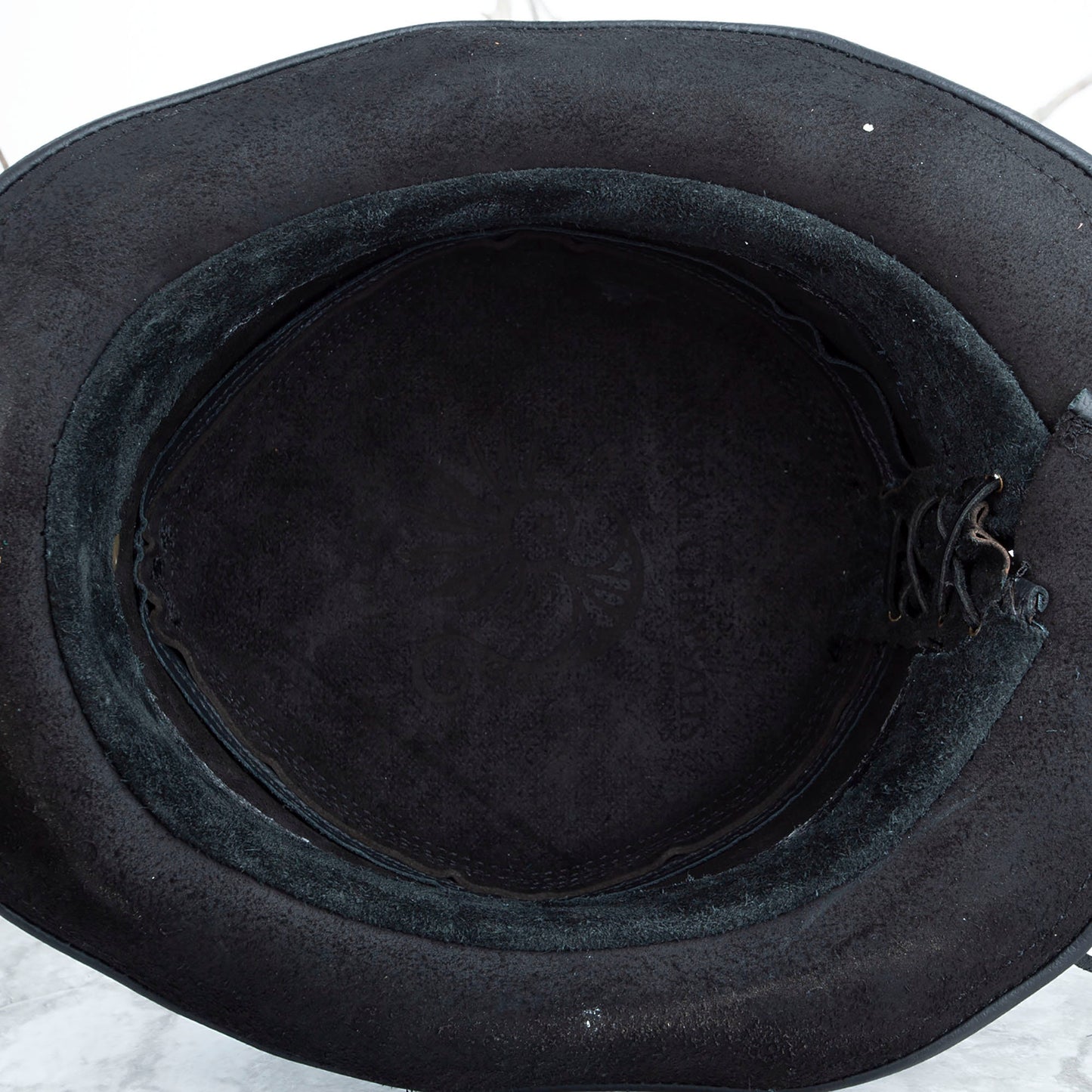 Basic Daunting & Dapper Leather Top Hat | Black (Copy) - Astral Chrysalis Designs