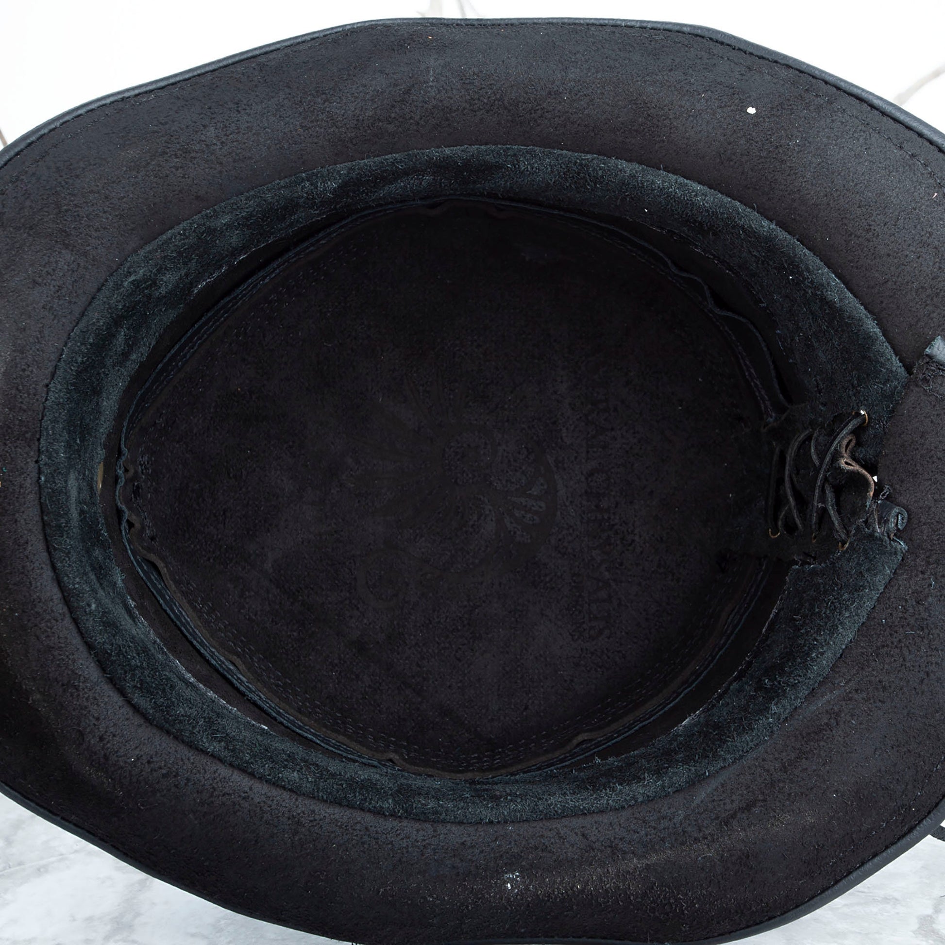 Basic Daunting & Dapper Leather Top Hat | Black (Copy) - Astral Chrysalis Designs