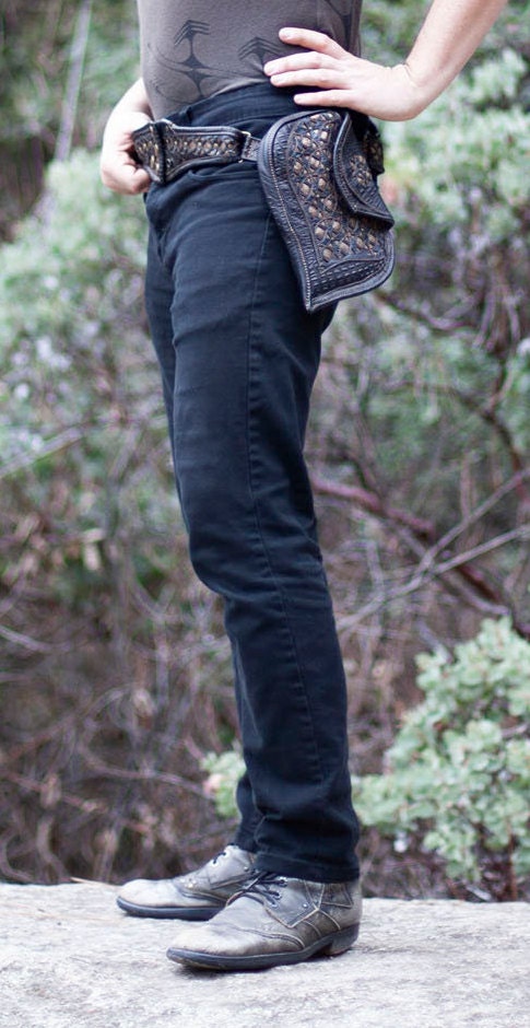 Corvidae Modular Leather Holster - Astral Chrysalis Designs