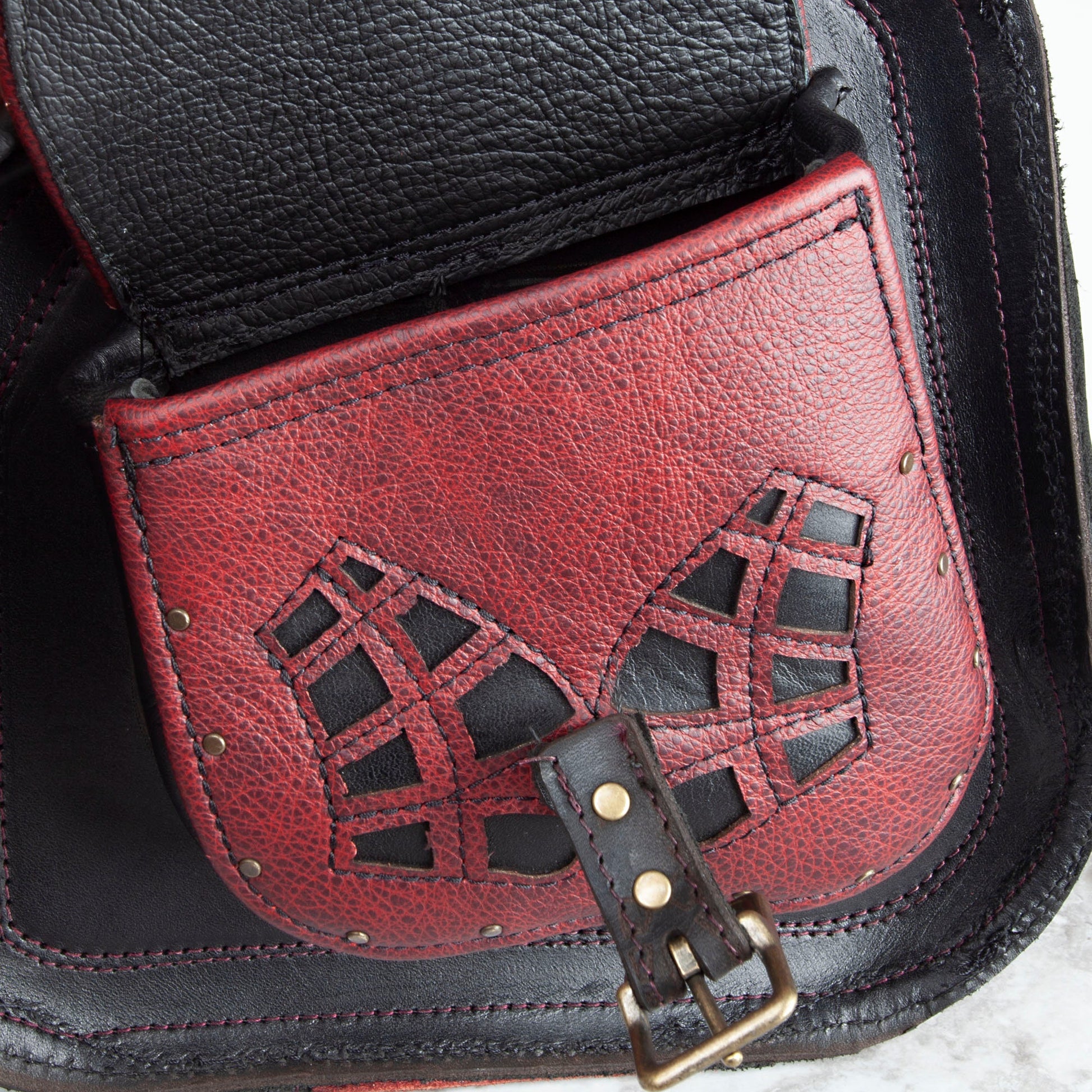 Odonata Motorcycle Saddle Bag | Made To Order - Astral Chrysalis Designs