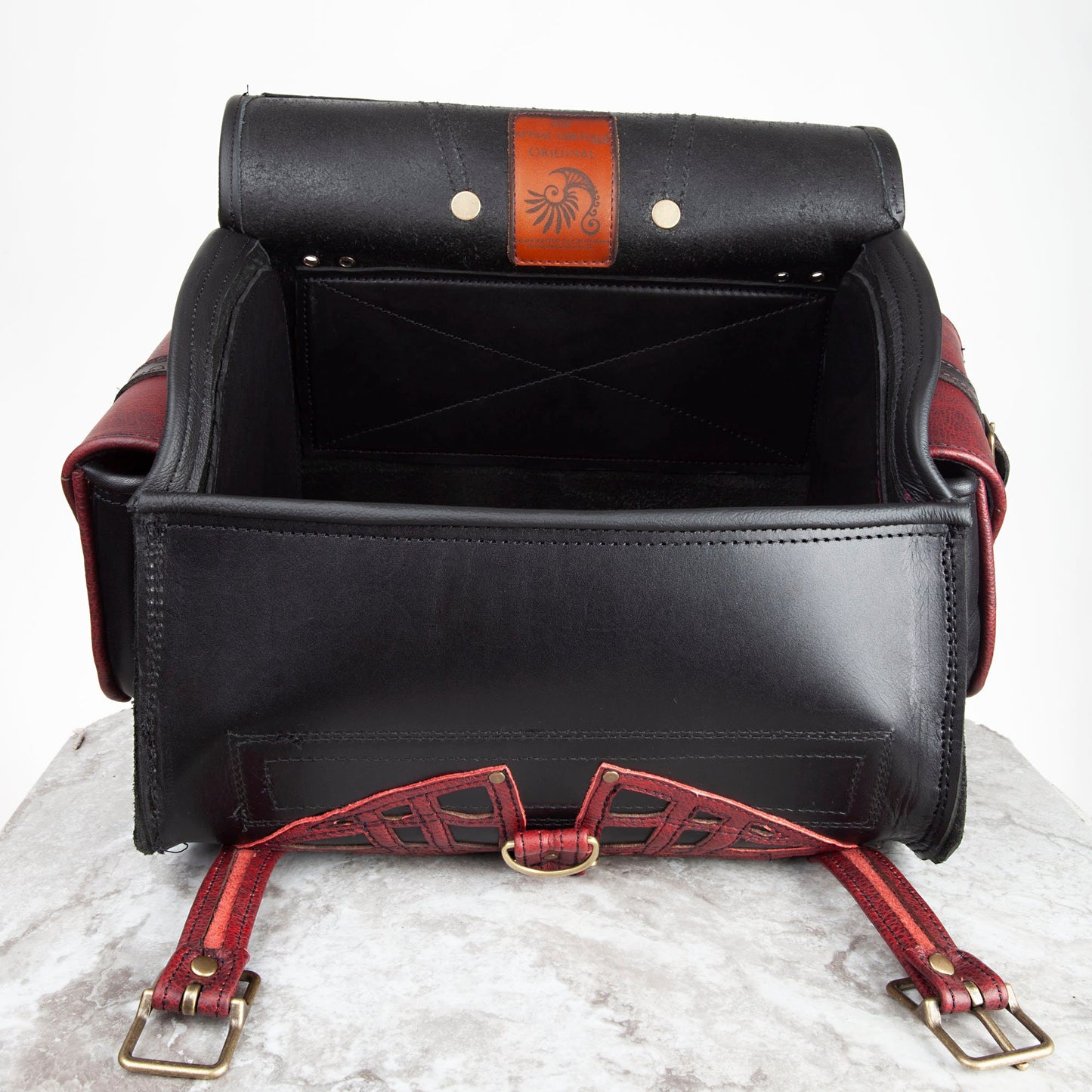 Odonata Motorcycle Saddle Bag | Made To Order - Astral Chrysalis Designs
