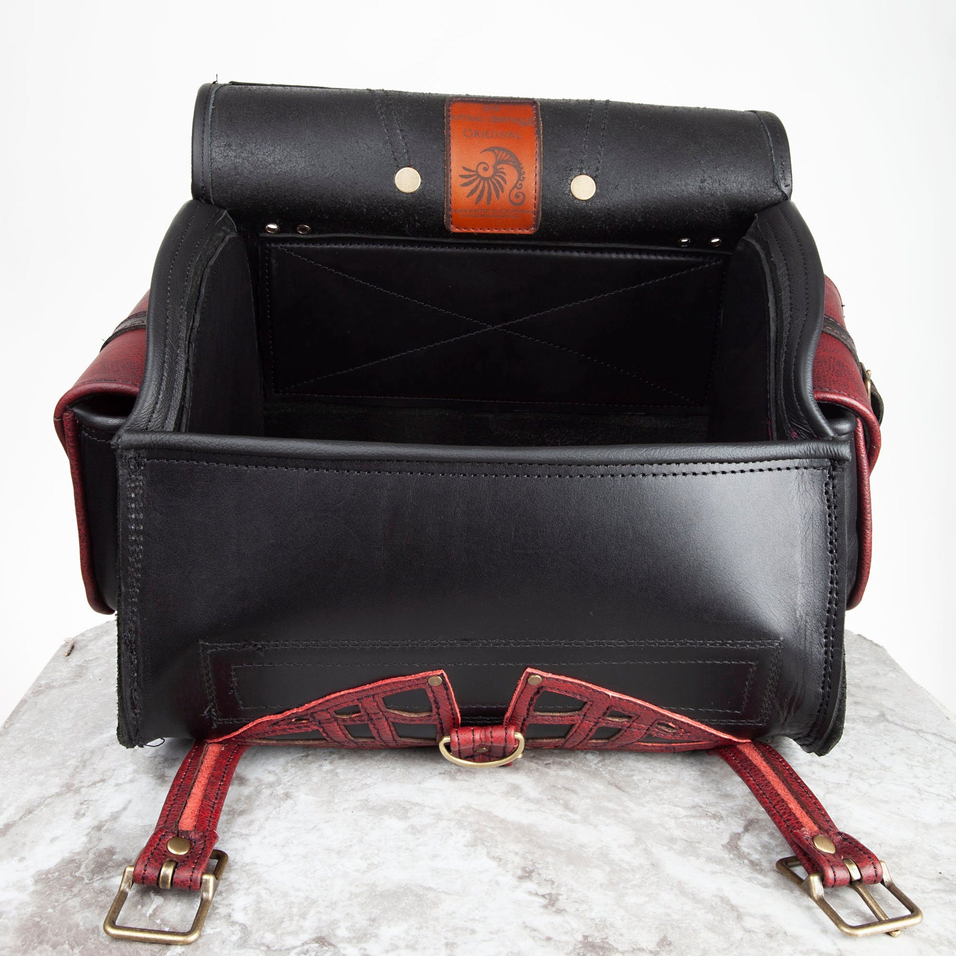 Odonata Motorcycle Saddle Bag | Made To Order - Astral Chrysalis Designs