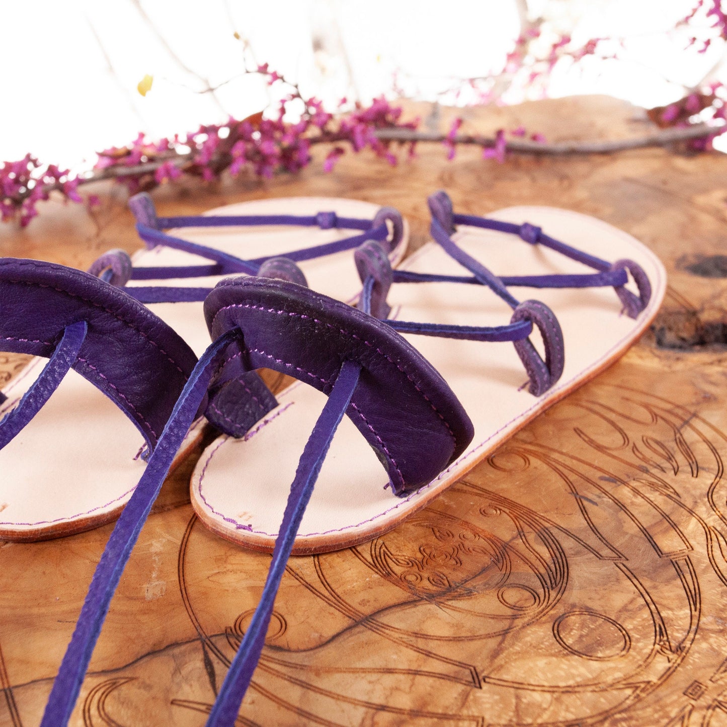Size 11, IN STOCK, Bella Caribe, Oasis, Grecian Sandals, Leather Sandals, Sandals, Greek Sandals, Goddess Sandals, Barefoot Sandals, EU 42 - Astral Chrysalis Designs
