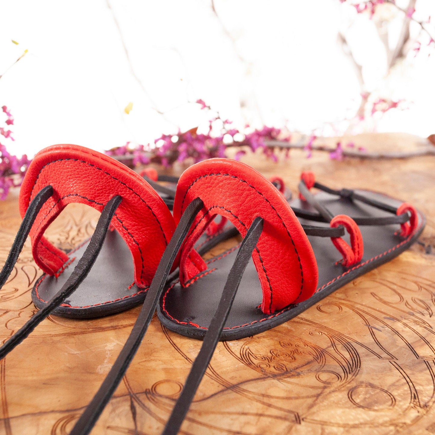 Oasis Leather Sandals Size 8 | In-Stock - Astral Chrysalis Designs