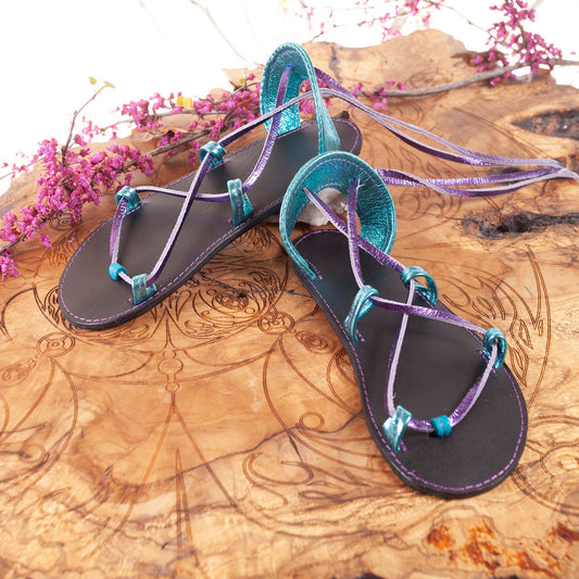 Made To Order, Oasis Sandals, Womens Sandals, Grecian Sandals, Leather Sandals, Sandals, Greek Sandals, Goddess Sandals, Barefoot Sandals - Astral Chrysalis Designs