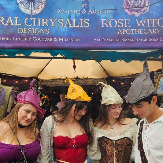 The Locksley • Woodland Archer & Pixie Hat • Custom Order