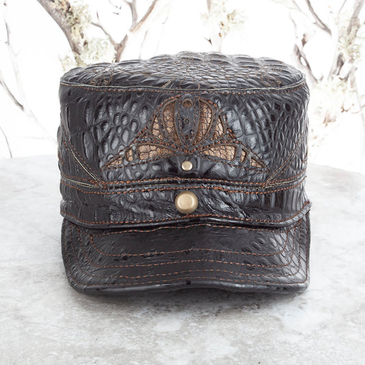 Zenith Flat Cap | Newsie Hat | Flat Cap | Made To Order - Astral Chrysalis Designs