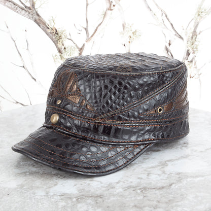 Zenith Flat Cap | Newsie Hat | Flat Cap | Made To Order - Astral Chrysalis Designs
