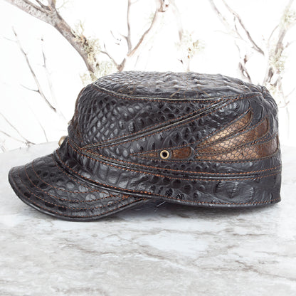 Zenith Flat Cap | Newsie Hat | Flat Cap | Made To Order - Astral Chrysalis Designs