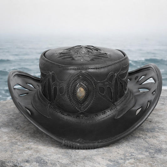 The Aramis • — The Versatile Leather Vanguard Hat • Custom Order