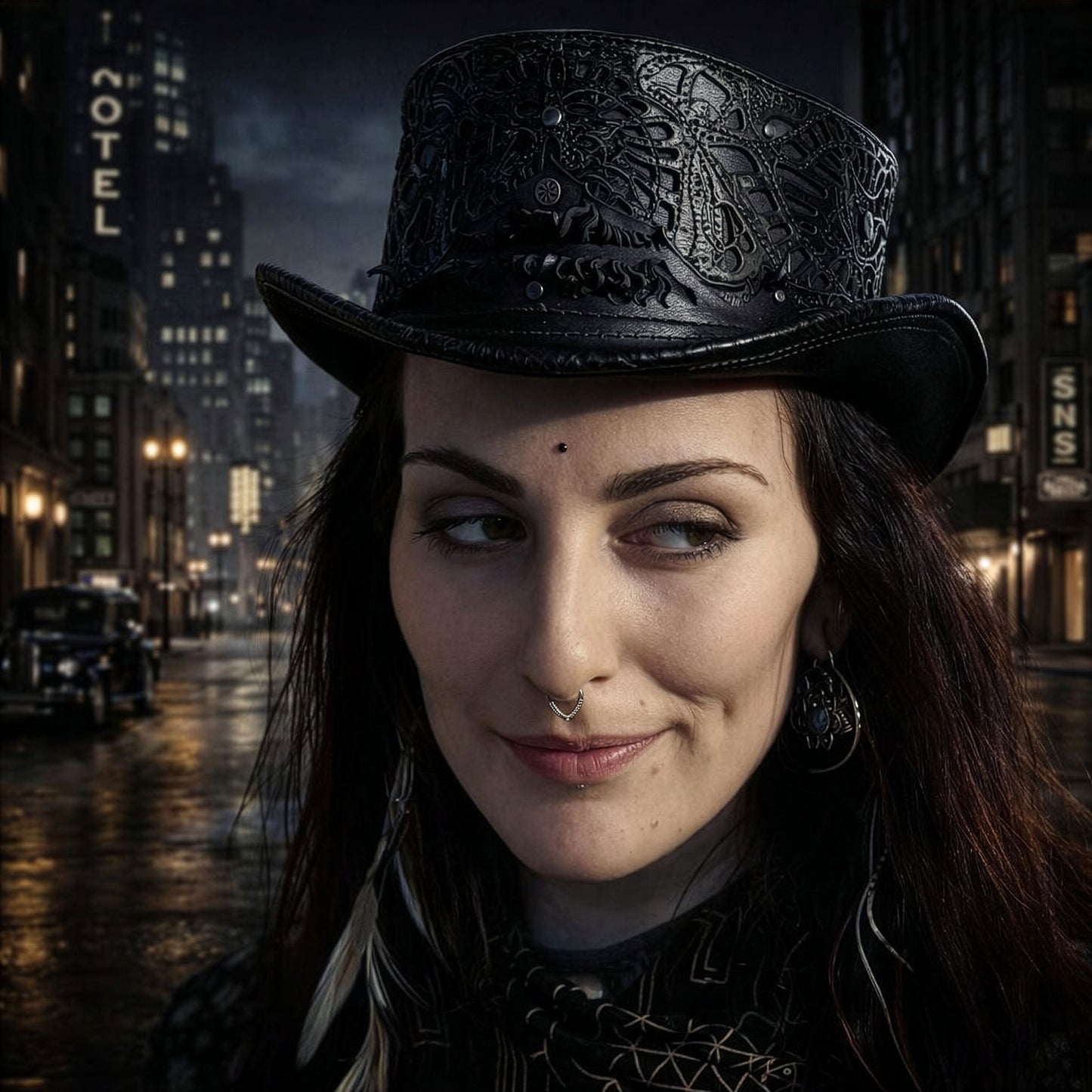 Daunting & Dapper • Short Top Hat • Custom Order