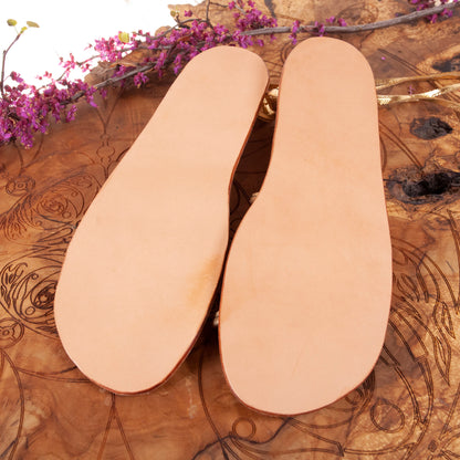 Reserve Listing for Karen M | Oasis Leather Sandals Size 8 - Astral Chrysalis Designs