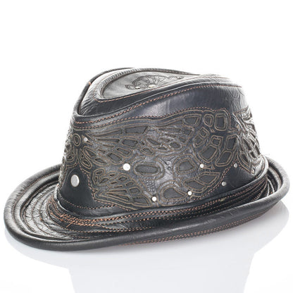 Black Sassafras Fedora | Limited Edition I - Astral Chrysalis Designs