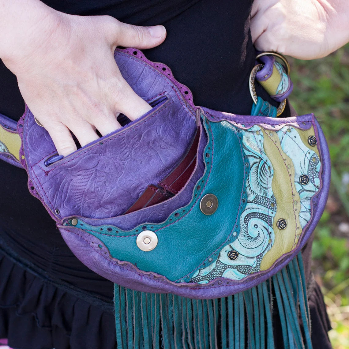 Chrysalis Sling Purse for Ursula | Custom Order