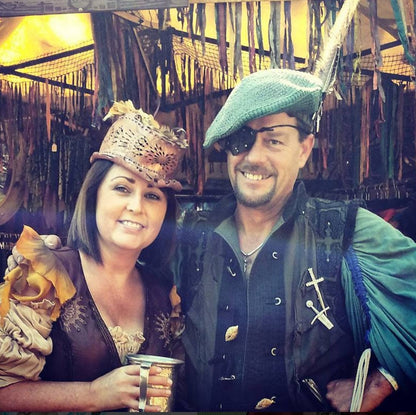 Leather See Through Pirate Eye Patch - Astral Chrysalis Designs