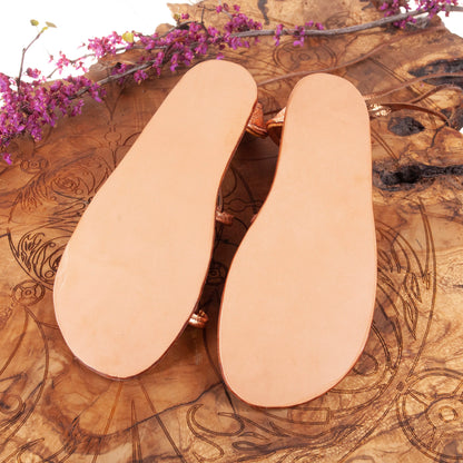 Made To Order, Oasis Sandals, Grecian Sandals, Oasis,Leather Sandals, Sandals, Greek Sandals, Goddess Sandals, Barefoot Sandals,Custom Shoes - Astral Chrysalis Designs