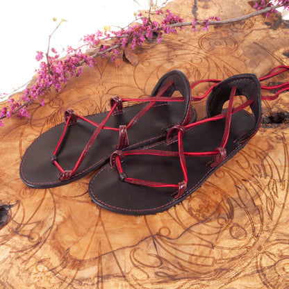 Size 7, IN STOCK, Oasis, Vibram Soles, Grecian Sandals, Leather Sandals, Sandals, Greek Sandals, Goddess Sandals, Barefoot Sandals, EU 37 - Astral Chrysalis Designs