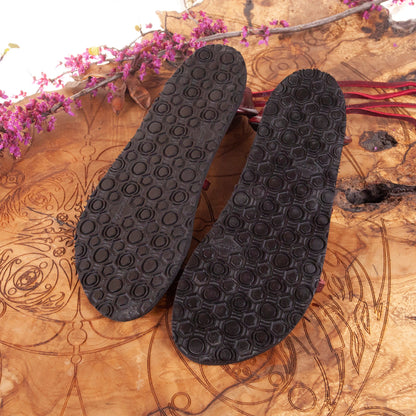 Size 7, IN STOCK, Oasis, Vibram Soles, Grecian Sandals, Leather Sandals, Sandals, Greek Sandals, Goddess Sandals, Barefoot Sandals, EU 37 - Astral Chrysalis Designs