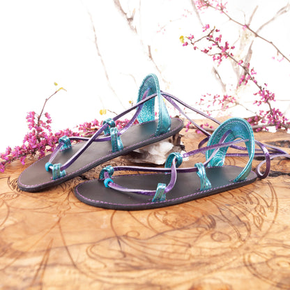 Made To Order, Oasis Sandals, Womens Sandals, Grecian Sandals, Leather Sandals, Sandals, Greek Sandals, Goddess Sandals, Barefoot Sandals - Astral Chrysalis Designs