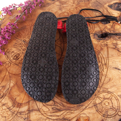 Bella Caribe Leather Sandals | Made-To-Order - Astral Chrysalis Designs