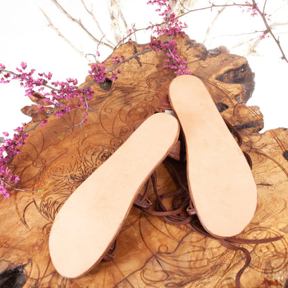 Size 9, IN STOCK, Bella Caribe, Oasis, Grecian Sandals, Leather Sandals, Sandals, Greek Sandals, Goddess Sandals, Barefoot Sandals, EU 39 - Astral Chrysalis Designs