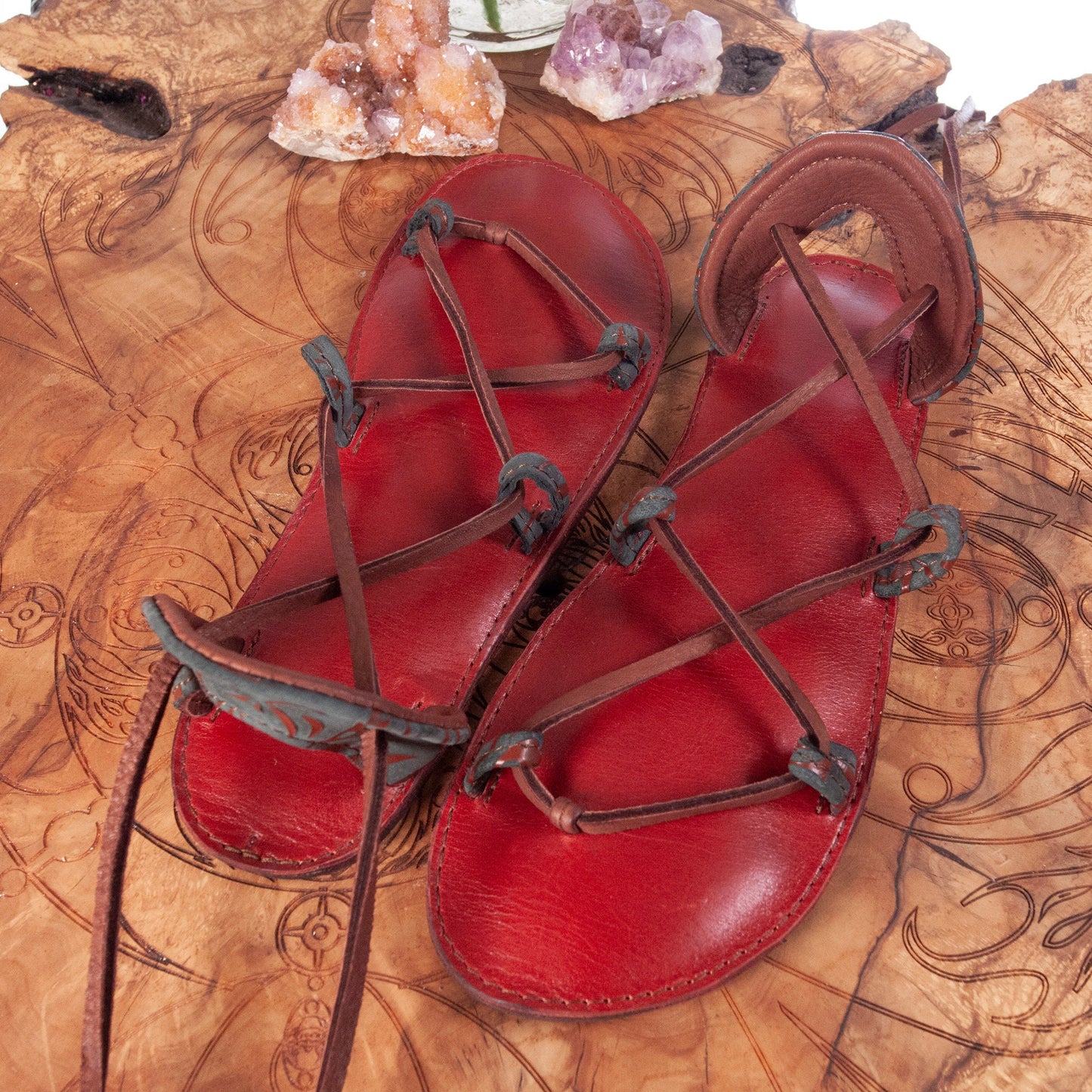 Bella Caribe Leather Sandals | Size 9 | In-Stock