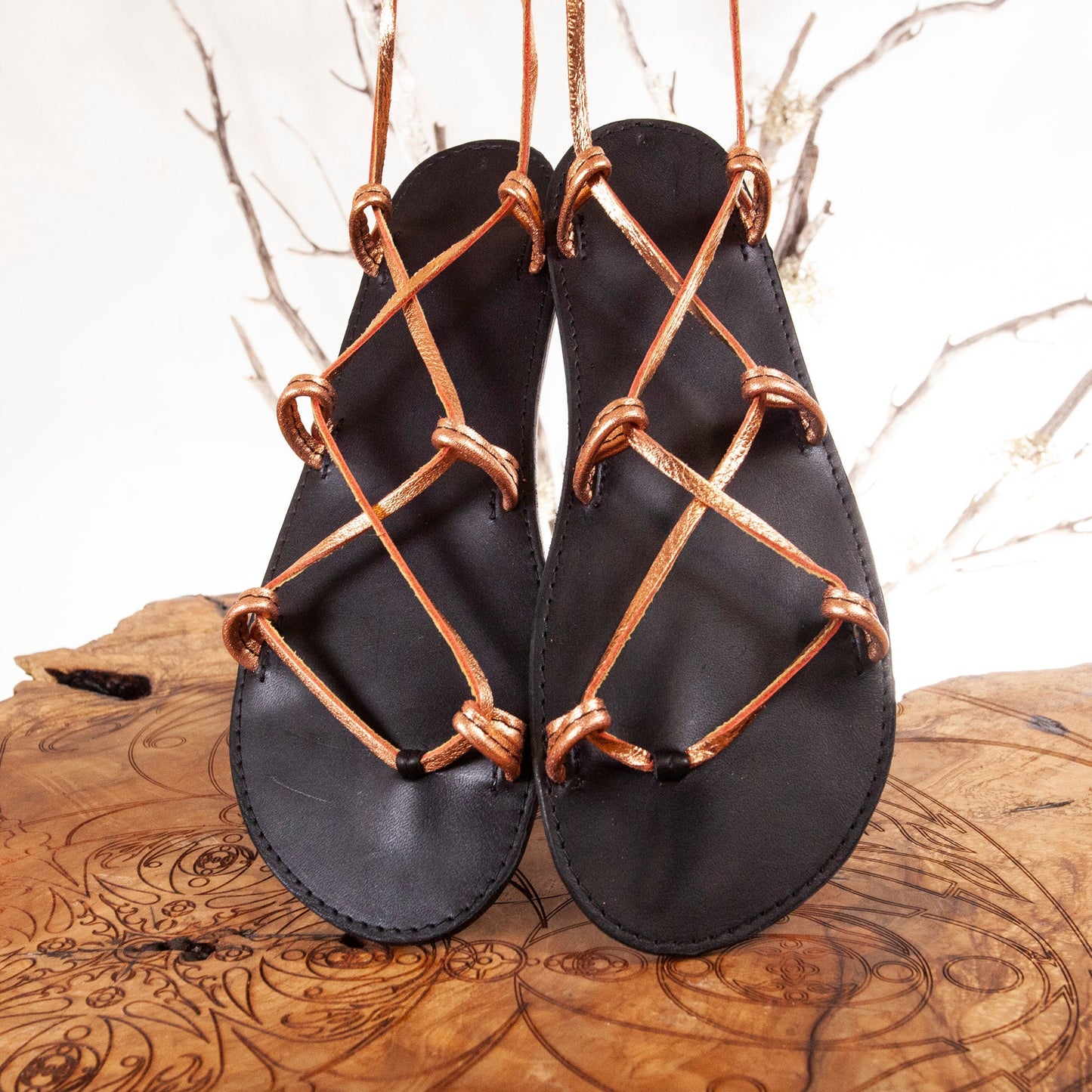 Size 9, IN STOCK, Tahiti, Womens Sandals, Grecian Sandals, Leather Sandals, Sandals, Greek Sandals, Goddess Sandals, Barefoot Sandals, EU 39